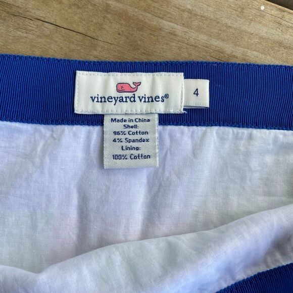 Vineyard Vines Whale Patchwork Skirt Size 4 - Picture 3 of 4